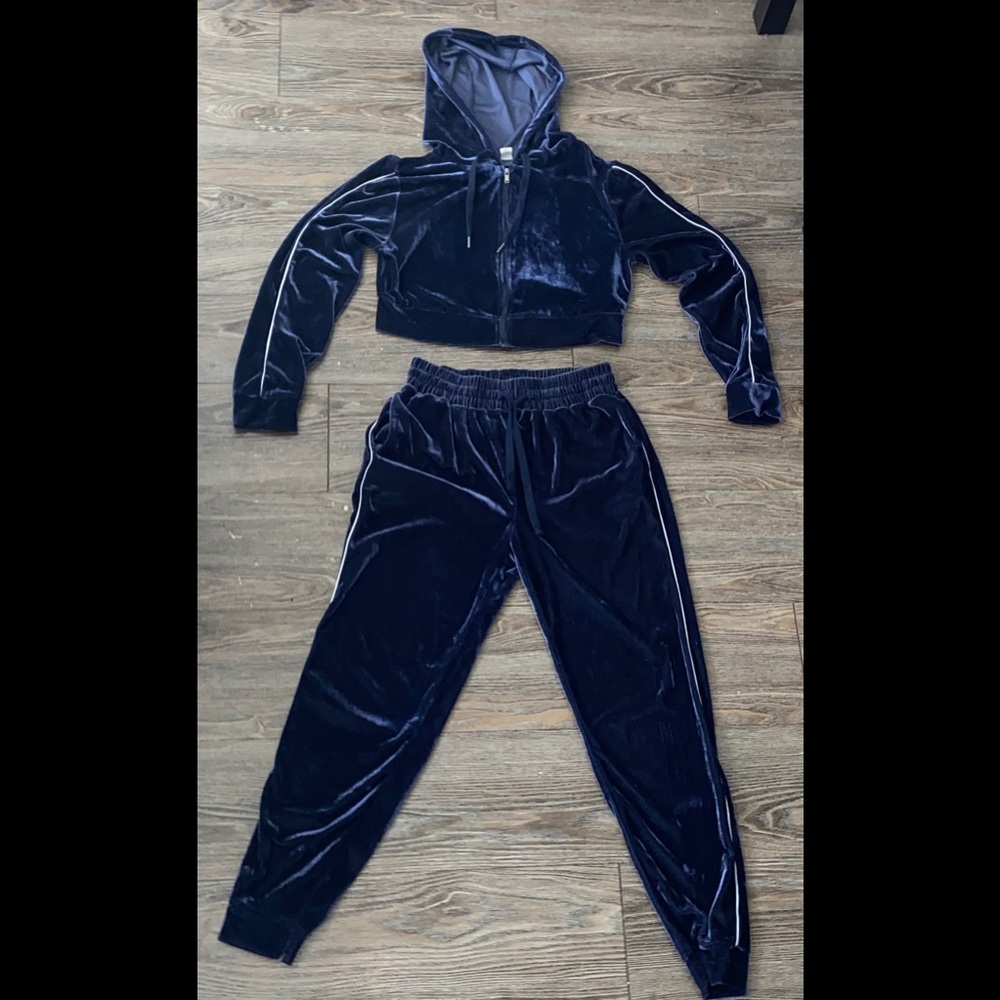 Forever 21 Velvet Two Piece